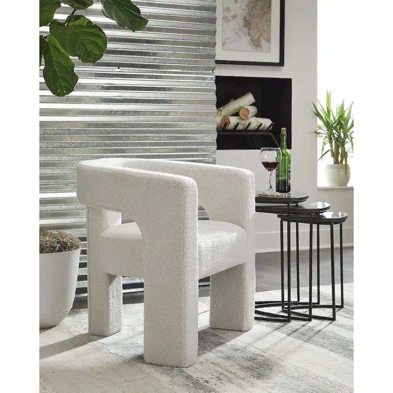 Fauteuil d'appoint, 74,3 cm L x 61,6 cm P x 76,2 cm H