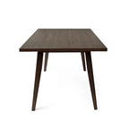 Ensemble de salle à manger 7 pièces de style Mid-Century avec table rectangulaire et 6 chaises rembourrées