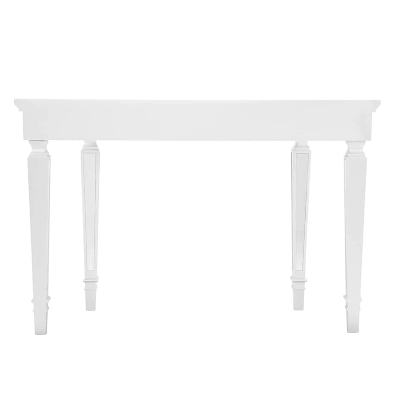 Console miroir glamour au fini argenté