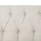 Causeuse capitonnée en similicuir Cantrell Contemporary