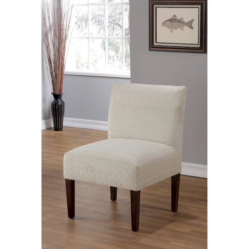 Fauteuil crapaud capitonné en polyester, 23.5"L x 28"P x 34"H