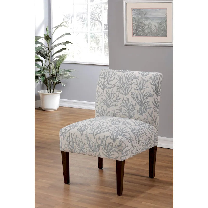 Fauteuil crapaud capitonné en polyester, 23.5"L x 28"P x 34"H