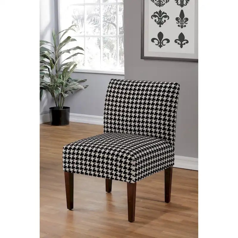 Fauteuil crapaud capitonné en polyester, 23.5"L x 28"P x 34"H