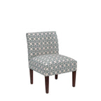 Fauteuil crapaud capitonné en polyester, 23.5"L x 28"P x 34"H