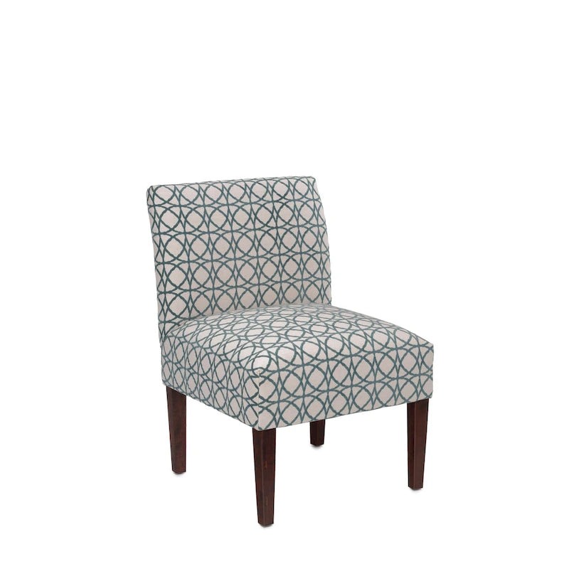 Fauteuil crapaud capitonné en polyester, 23.5"L x 28"P x 34"H