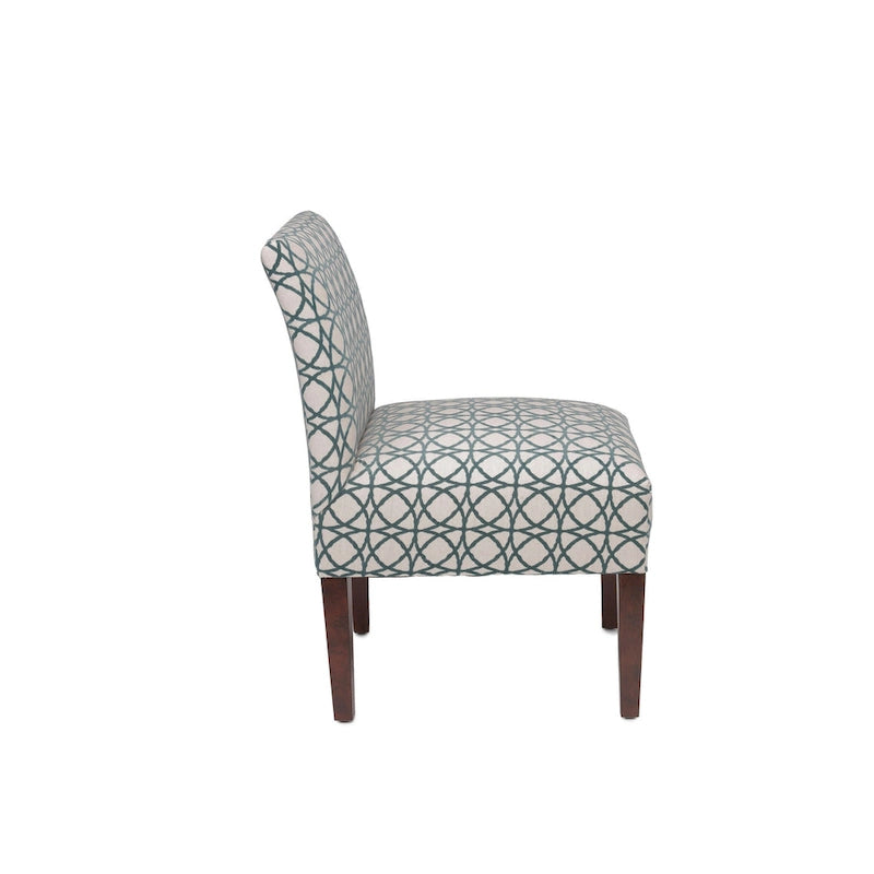 Fauteuil crapaud capitonné en polyester, 23.5"L x 28"P x 34"H