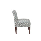Fauteuil crapaud capitonné en polyester, 23.5"L x 28"P x 34"H