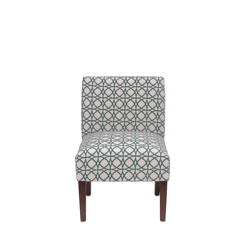 Fauteuil crapaud capitonné en polyester, 23.5"L x 28"P x 34"H