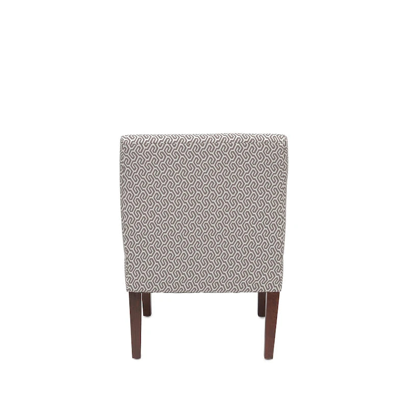 Fauteuil crapaud capitonné en polyester, 23.5"L x 28"P x 34"H