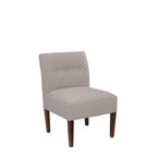 Fauteuil crapaud capitonné en polyester, 23.5"L x 28"P x 34"H