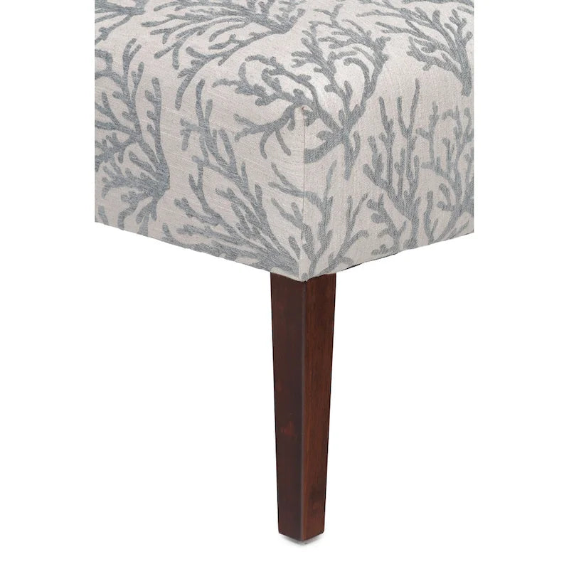 Fauteuil crapaud capitonné en polyester, 23.5"L x 28"P x 34"H