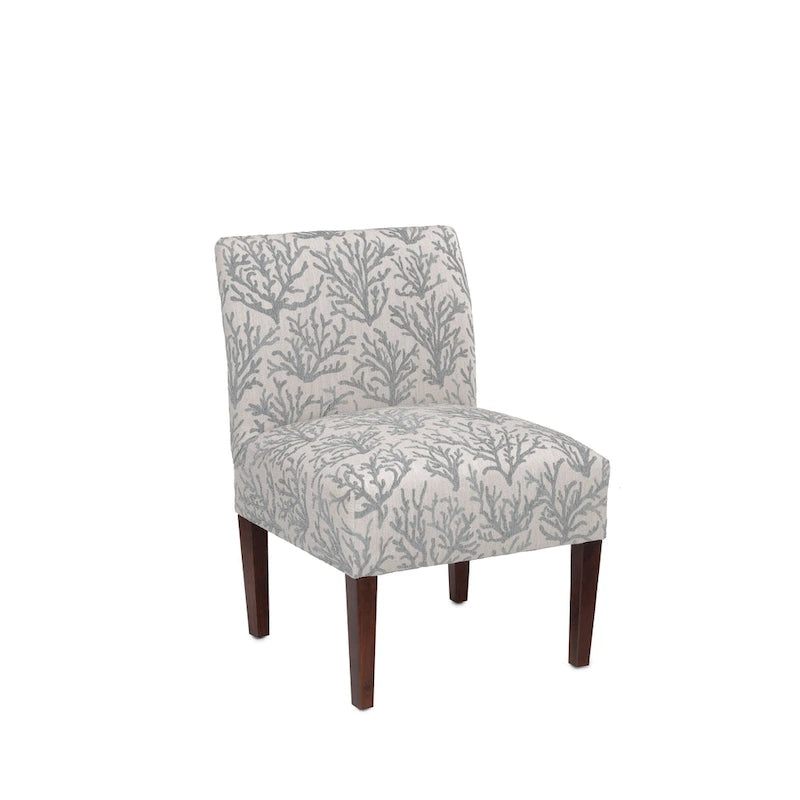 Fauteuil crapaud capitonné en polyester, 23.5"L x 28"P x 34"H