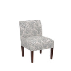 Fauteuil crapaud capitonné en polyester, 23.5"L x 28"P x 34"H