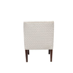 Fauteuil crapaud capitonné en polyester, 23.5"L x 28"P x 34"H