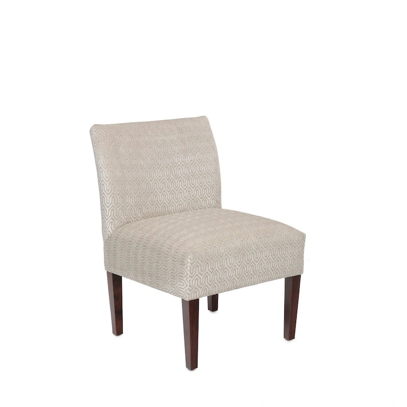 Fauteuil crapaud capitonné en polyester, 23.5"L x 28"P x 34"H