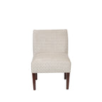 Fauteuil crapaud capitonné en polyester, 23.5"L x 28"P x 34"H