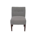 Fauteuil crapaud capitonné en polyester, 23.5"L x 28"P x 34"H