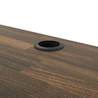 Table d'appoint ronde traditionnelle peinte à la main