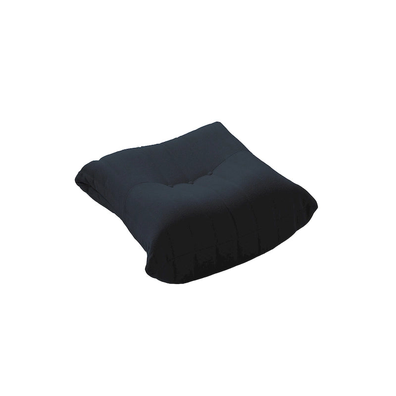 Canapé de sol en tissu Teddy, style pouf