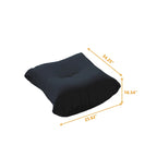 Canapé de sol en tissu Teddy, style pouf