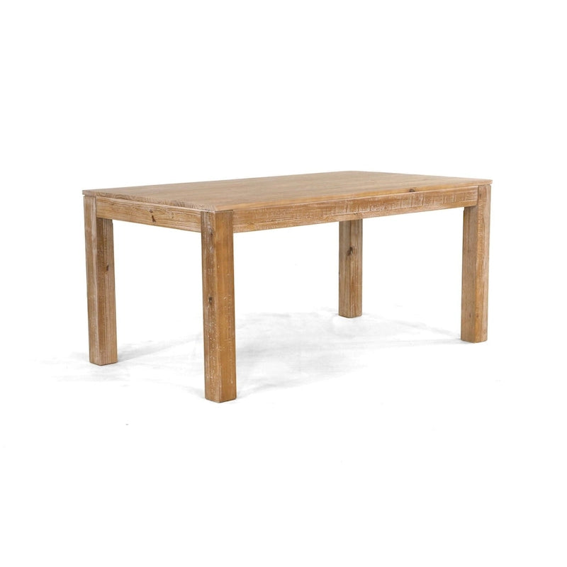 Table à manger rectangulaire en pin massif