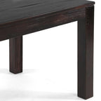 Table à manger rectangulaire en pin massif