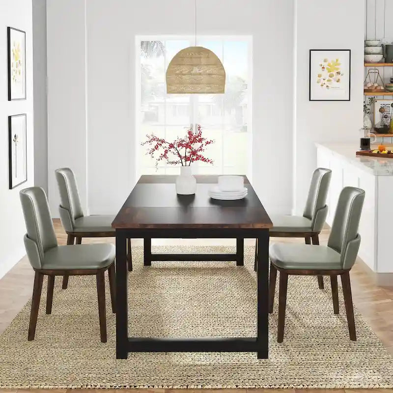 Table de conférence à piètement métallique, 180 cm (L) x 79 cm (l) x 74 cm (H)