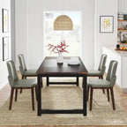 Table de conférence à piètement métallique, 180 cm (L) x 79 cm (l) x 74 cm (H)