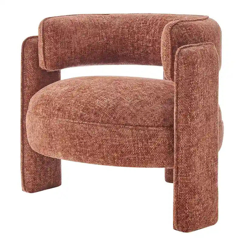 Fauteuil d'appoint en tissu Rebecca