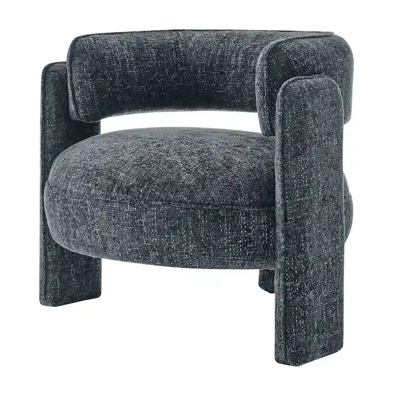 Fauteuil d'appoint en tissu Rebecca
