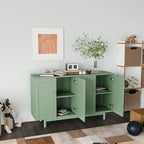 Fauteuil d'appoint en tissu chenille avec accoudoirs circulaires