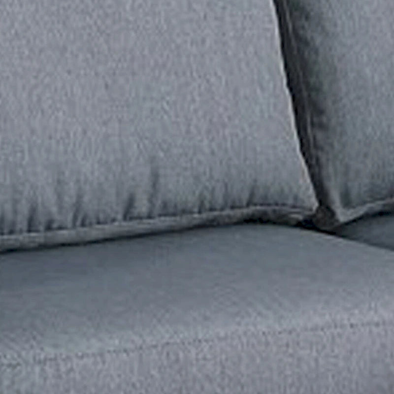 Fauteuil d'appoint capitonné à oreilles avec pieds en bois massif
