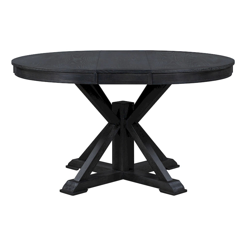 Table de salle à manger extensible ovale de ferme 54 - S.O.