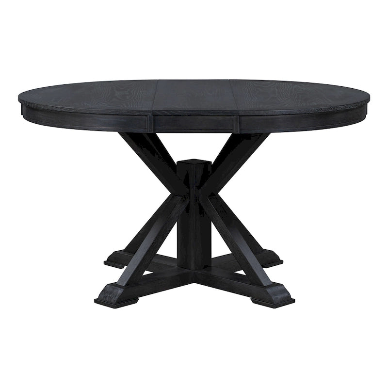 Table de salle à manger extensible ovale de ferme 54 - S.O.