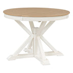 Table de salle à manger extensible ovale de ferme 54 - S.O.