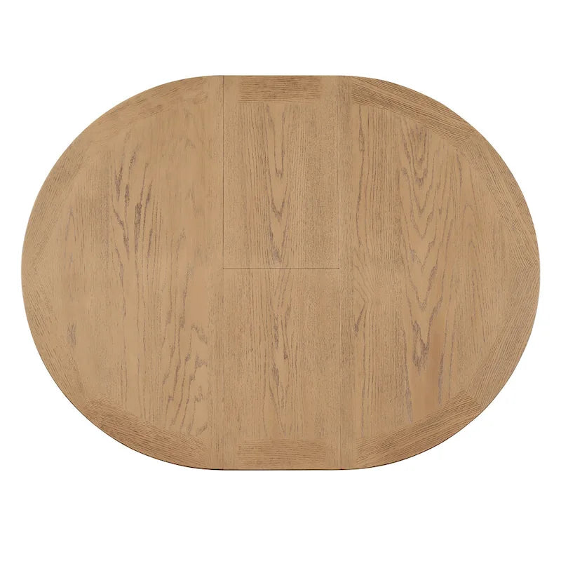 Table de salle à manger extensible ovale de ferme 54 - S.O.