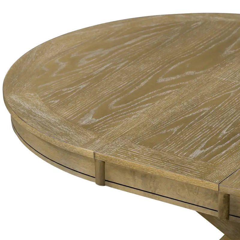 Table de salle à manger extensible ovale de ferme 54 - S.O.