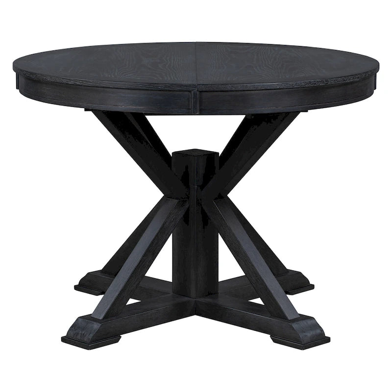 Table de salle à manger extensible ovale de ferme 54 - S.O.