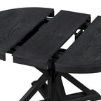 Table de salle à manger extensible ovale de ferme 54 - S.O.
