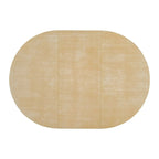 Ensemble de salle à manger 6 pièces de style rustique pour 6 personnes avec table ovale extensible